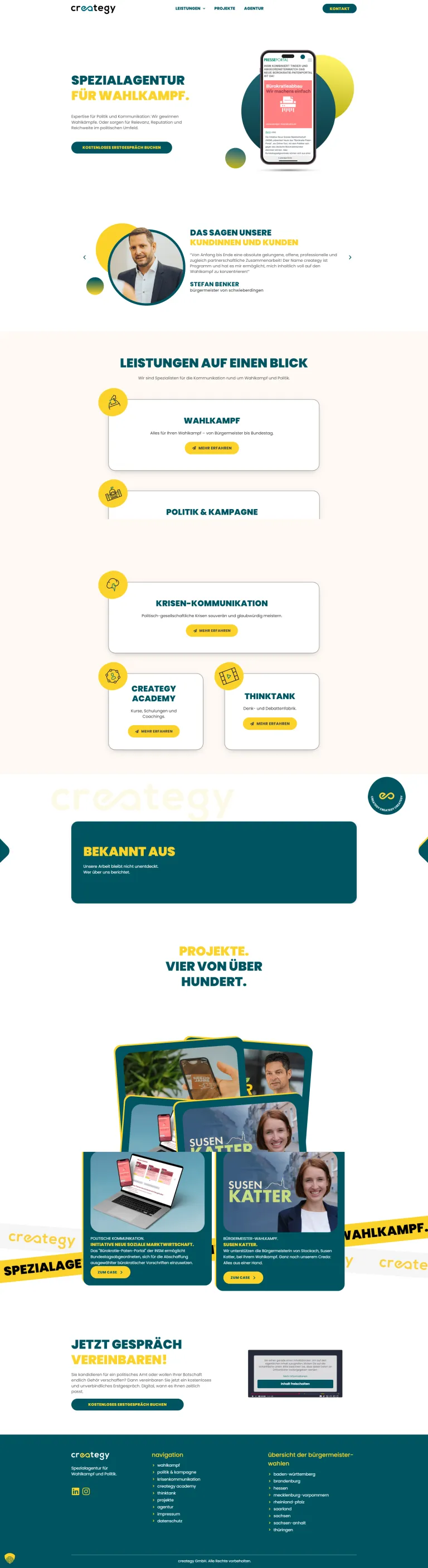 Business Website Screenshot